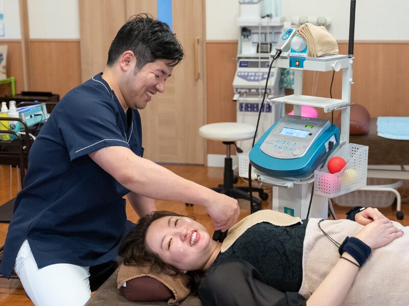 アスリートも愛用する最新機器「ソーマダイン」を導入